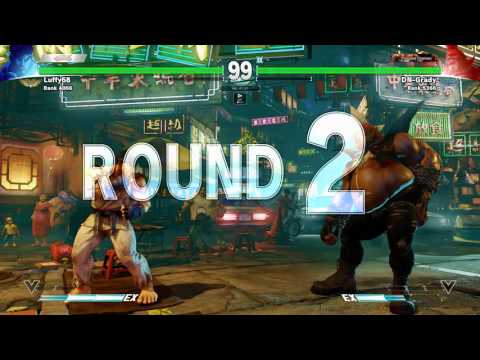 SFV~ Ryu (Luffy68) vs. Birdie (DN-Grady) HD 8