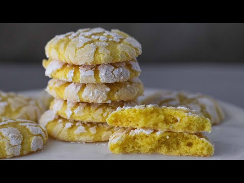 How To Make Lemon Crinkle Cookies | Easy and Delicious Recipe