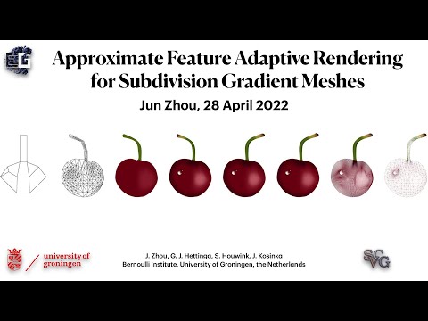 EG2022 - Approximate Feature Adaptive Rendering for Subdivision Gradient Meshes