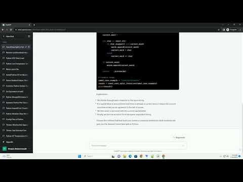 How To Do Camelcase Split In Python