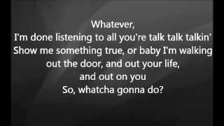 Martina McBride - Whatcha Gonna Do with Lyrics