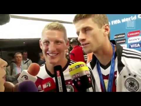 Thomas Müller: Brilliant interview World Cup 2014