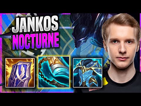 JANKOS IS A BEAST WITH NOCTURNE STRIDEBREAKER! - G2 Jankos Plays Nocturne JUNGLE vs Nidalee! |