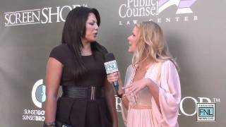Sara Ramirez-Los Angeles Fashion Week Spring Summer 2012 video