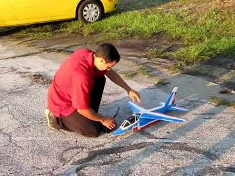 NitroPlanes Art Tech Alpha EDF Jet  - Maiden Flight