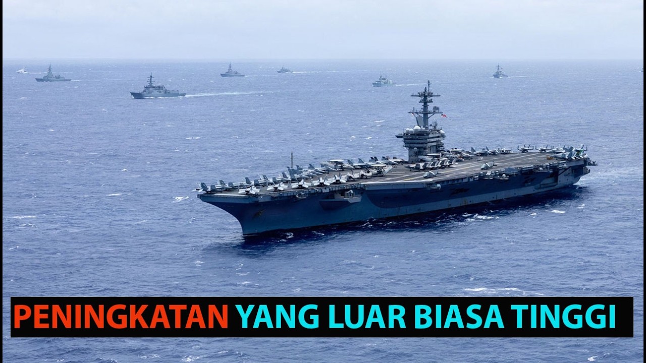 Amerika Kirim Kapal Induk ketiganya ke Timur Tengah