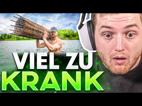 😨😱XXL FISCHFALLE für 7vsWILD! - FUNKTIONIERT SIE WIRKLICH?? | Trymacs Stream Highlights