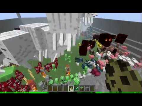 EPIC Monster Spawning in Minecraft! CRAZY Redstone!