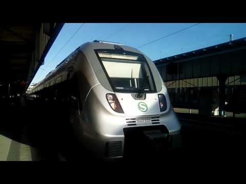 BR 442 (1442) als S5x bei der Ausfahrt aus dem Zwickauer Hauptbahnhof