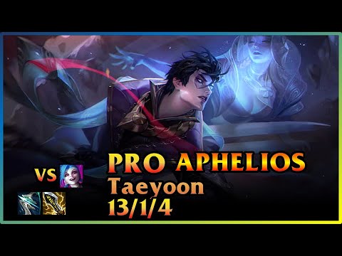 PRO Aphelios Kwangdong Freecs [Taeyoon/KDF 태윤] | KDA 13/1/4 SUP (KR)