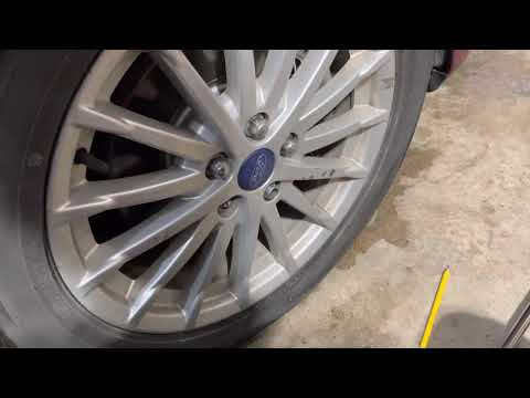 Easily remove swollen lug nuts on Fords