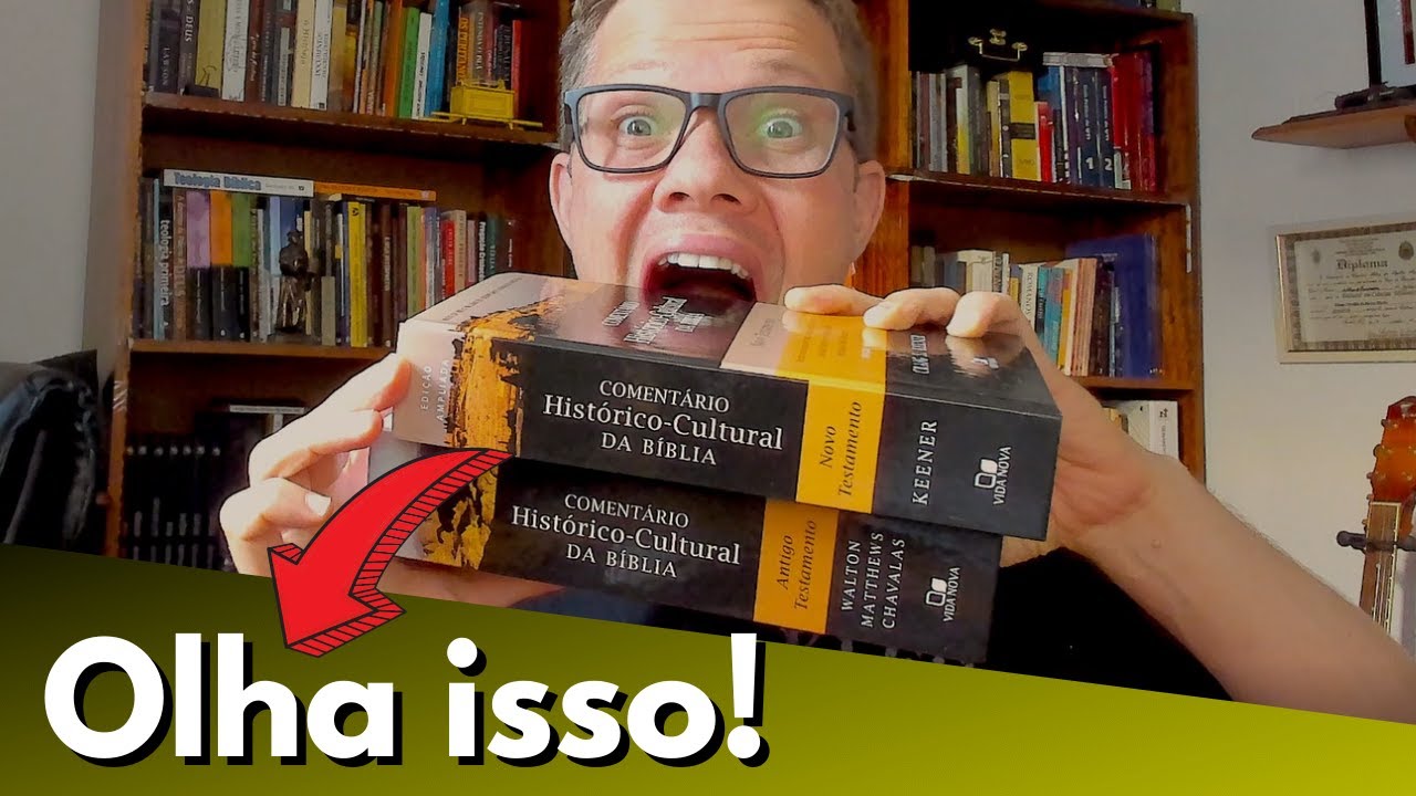 VOCÊ NÃO IMAGINA O QUE TEM NO COMENTÁRIO HISTÓRICO-CULTURAL DA BÍBLIA - ED. VIDA NOVA