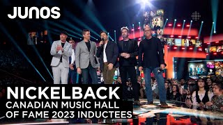 Nickelback inducted into the Canadian Music Hall of Fame | 2023 Juno Awards