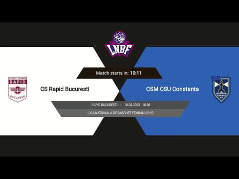 LNBF 2022-2023: Rapid București - CSM CSU Constanța