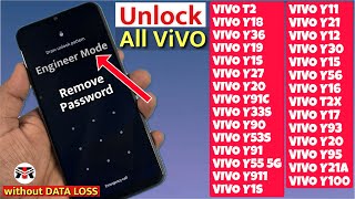 How To Hard Reset Vivo Y91c, Y91, Y91i, Y90, Y93, Y95, Y11, Y12, Y15 Password Pattern Lock Remove
