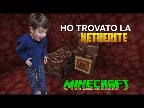 HO TROVATO LA NETHERITE NEL MIO MONDO MINECRAFT ITA   Realizzato con Clipchamp