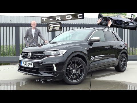 The new VW T-Roc R put to the test - How good is 300 hp in the T-Roc? - Review, driving report, s...