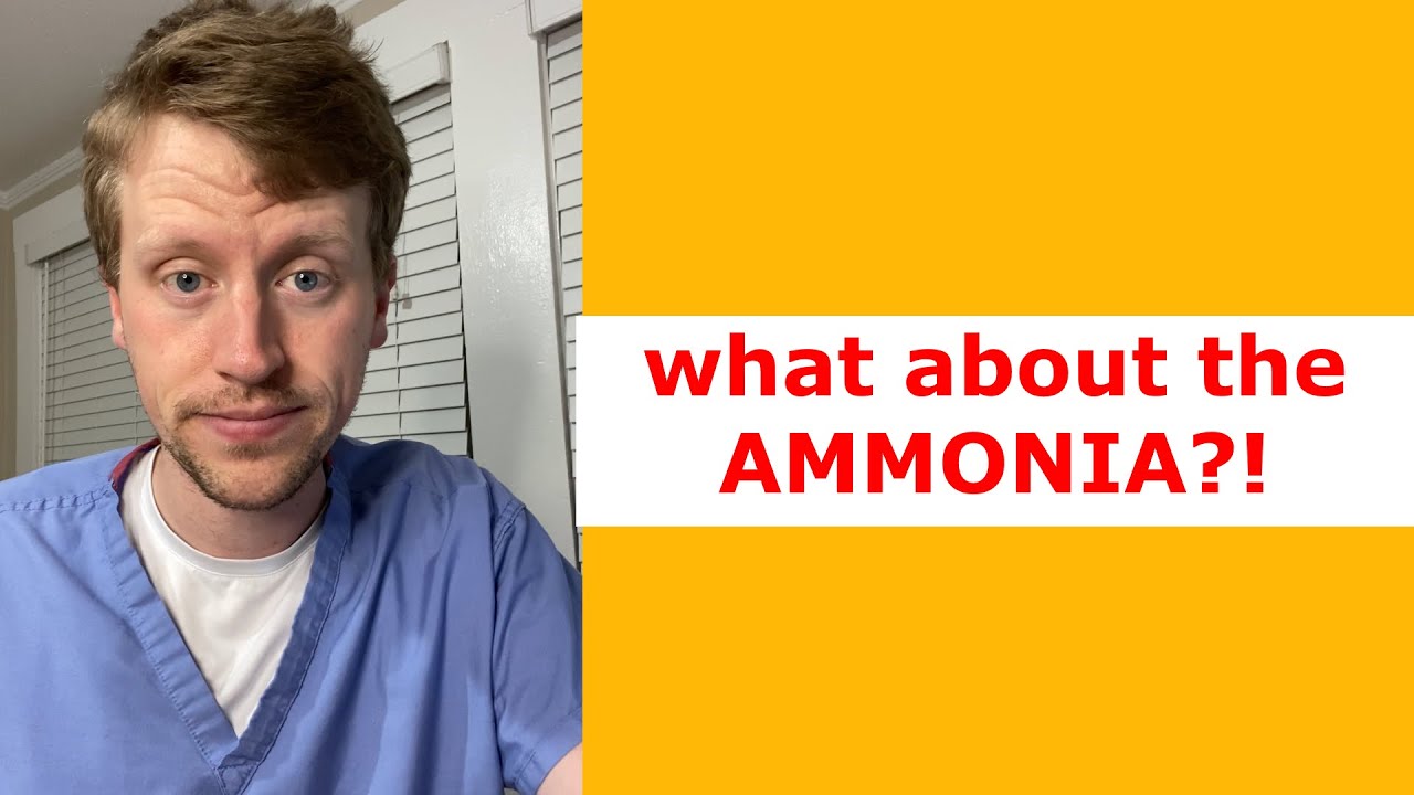 Should you check an AMMONIA level?