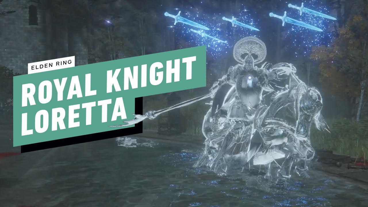 Elden Ring Gameplay Walkthrough - Royal Knight Loretta Boss Guide (Caria Manor)