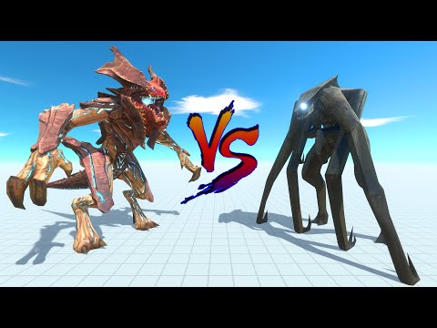 Muto Female and Kaiju Raijin - Animal Revolt Battle Simulator