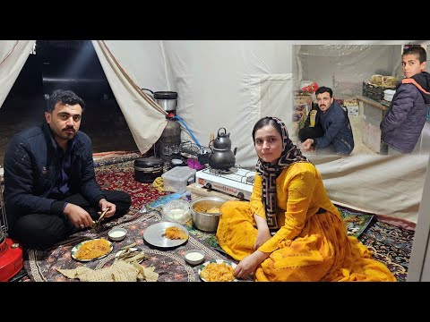 Romantic dinner in the heart of the village; Hassan did not leave Maryam alone