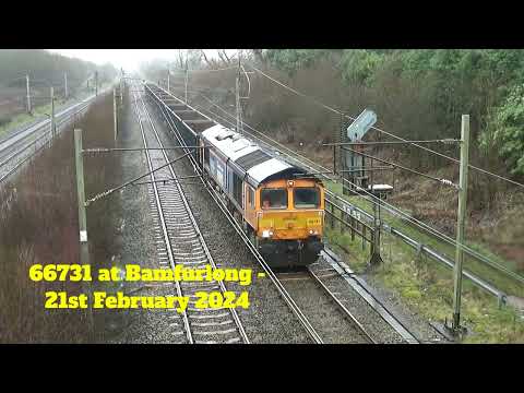 66731 at Bamfurlong - 21st February 2024