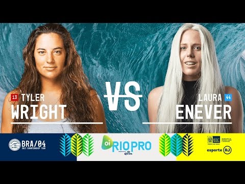 Tyler Wright vs. Laura Enever - Round Four, Heat 3 - Oi Rio Women's Pro 2017