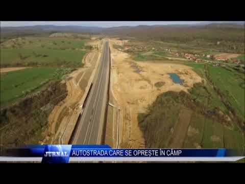 AUTOSTRADA CARE SE OPRESTE IN CAMP