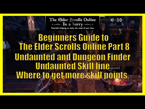 Beginners Guide to The Elder Scrolls Online Part 8 Undaunted