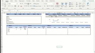Personal Training BASIC Program Design Excel