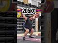 Varazdat Lalayan Armenia 205kg 452lbs Snatch 2025 World Weightlifting Championships