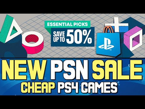 HUGE NEW PSN SALE LIVE RIGHT NOW - TONS OF NEW PS4 GAMES CHEAP!