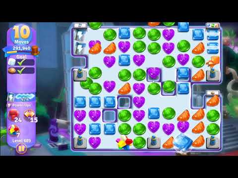 Wonka's World of Candy Level 689 - NO BOOSTERS + FULL STORY 🍫 | SKILLGAMING ✔️
