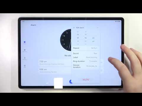 How to Change Alarm Ringtone on HUAWEI MatePad 12X