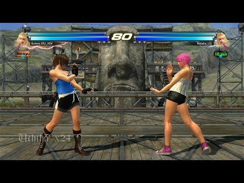 314_3 Lili y Alisa ( Uchiha x24 ) VS (Natalia_Lili) Lili y Steve - Tekken Tag 2  GamePlay PS3