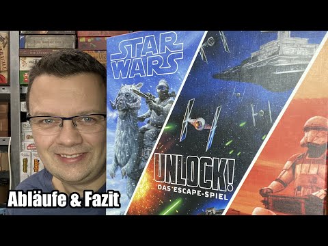 Unlock - Star Wars (Space Cowboys / asmodee) - Abläufe und Fazit - ab 10 Jahren