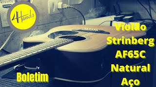 Video thumbnail for Violão Strinberg AF65C by 4 Hands Luthieria