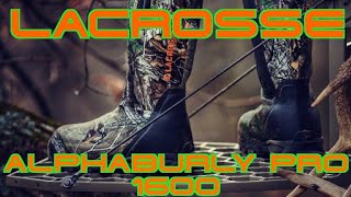 LaCrosse Alphaburly Pro 1600 UNBOXING and First Impression!!!!