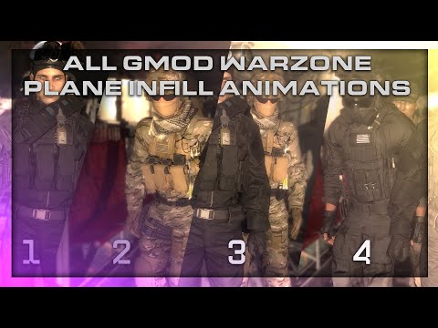 All Warzone Infill Animations (1-4 Players) in Garry's Mod