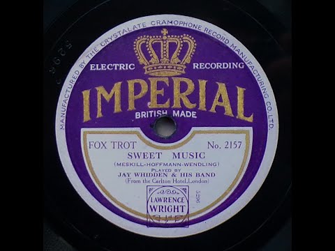 That's What I Call Sweet Music - Jay Whidden and His Band (1929)