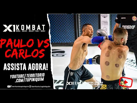 Carlos vs Paulo Bahia - X1 Kombat 6
