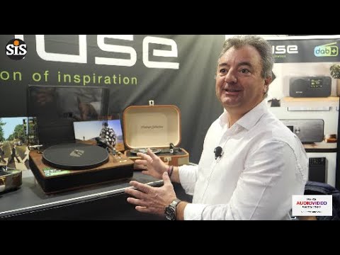 Muse vintage-style Turntable Stereo System image 7