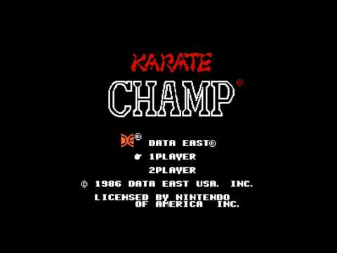 The Best of Retro VGM #1716 - Karate Champ (NES/FDS) - Title Screen