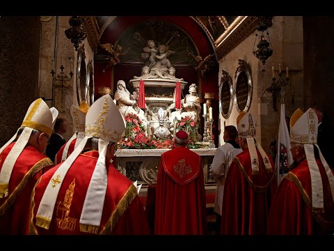 Otvaranje moćnika s relikvijama sv. Dujma i svečana misa u katedrali sv. Dujma