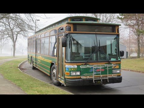 NFTA Metro Ride Route 24B Inbound [FULL ROUTE] Bus 1067 - 2010 Gillig Trolley
