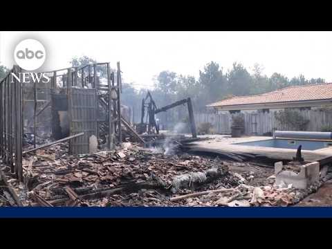 200,000 people flee out-of-control wildfires in France and Spain