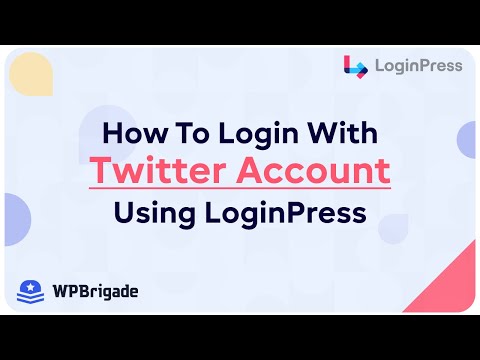How To Login With Twitter Account Using LoginPress Add-On: Social Login - LoginPress
