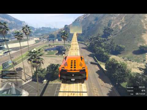 HARDEST TIGHTROPE RACE  GTA 5 Funny Moments mp4
