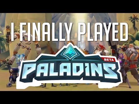 I FINALLY PLAYED PALADINS - Paladins Beta