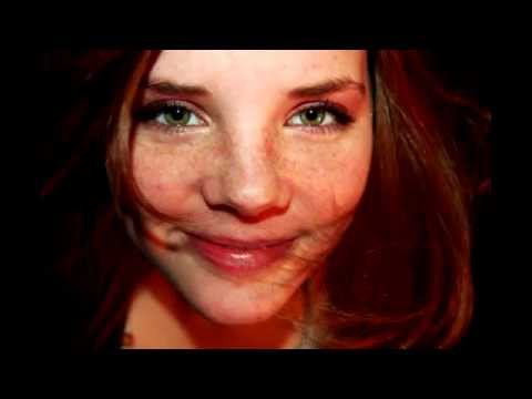 Beautiful Red Hair and Freckled Skin